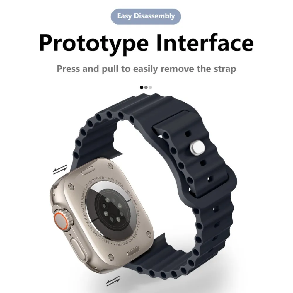 Premium Glass Case with Silicone Band - Stylish Protective Bracelet