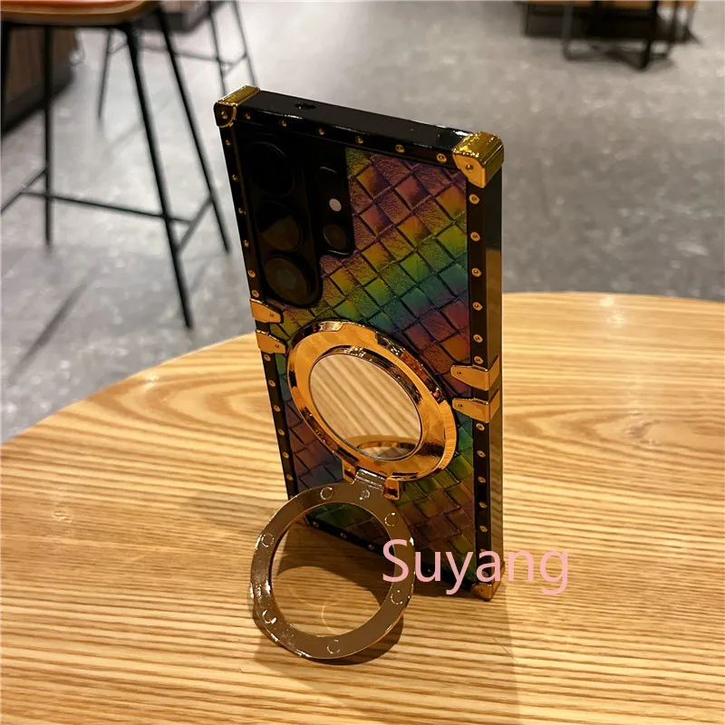 Luxury Mirror Weave Pattern Phone Case For Iphone Pro Max Plus_voghion.com