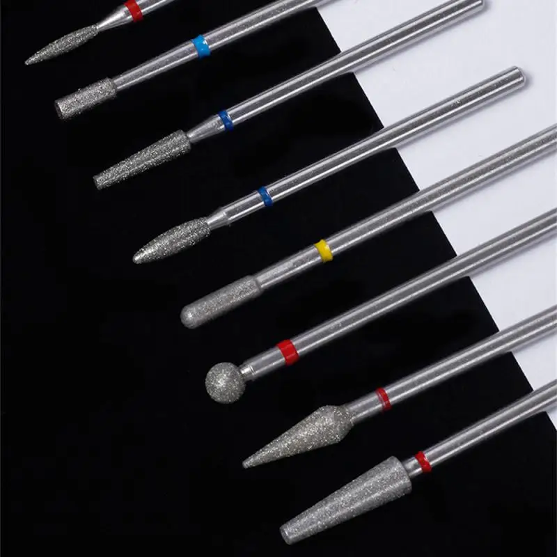 Russian Manicure Cutters Barrel Nail Drill Bits 3/32" Rotary Burr Cuticle Burr Electric Drills Accessories Tools nail drill bit electric nail drill bit manicure drill bit electric manicure drill