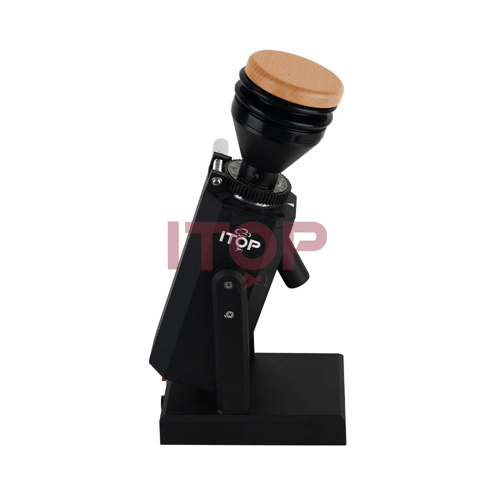 ITOP40S Updated Version Coffee Grinder Stepless Adjustment of Grinding Degree 40mm Titanium Burr Milling Maker Small Miller 4