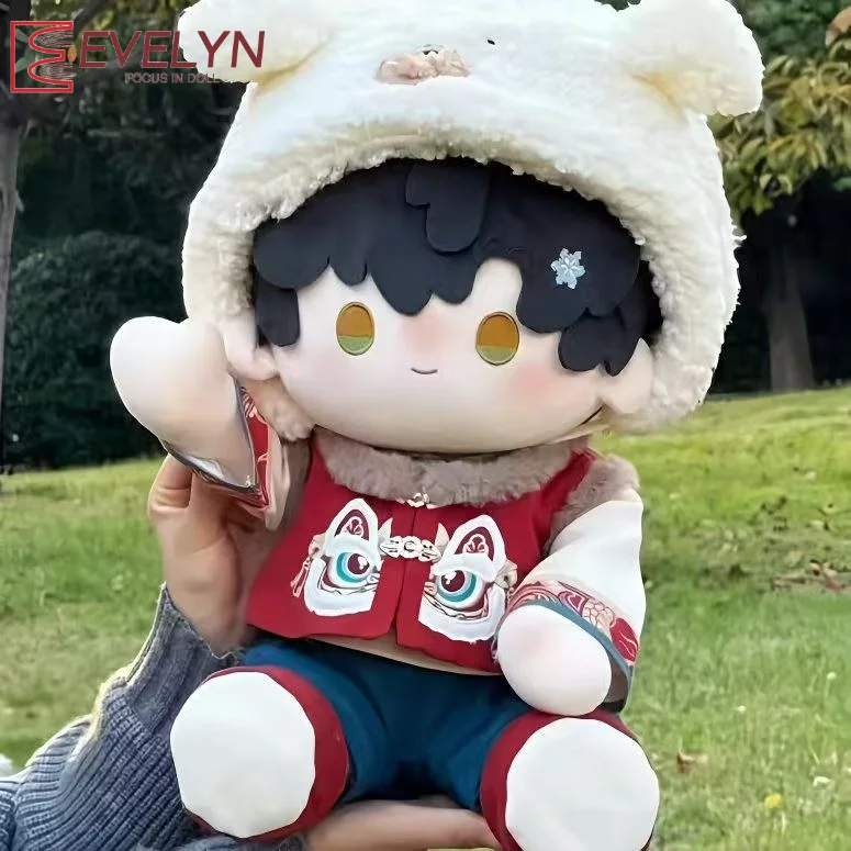 40cm Love and Deepspace Sitting Posture Cotton Doll Clothes Xavier Zayne Rafayel ralayo Sylus Caleb Plush Doll Gift
