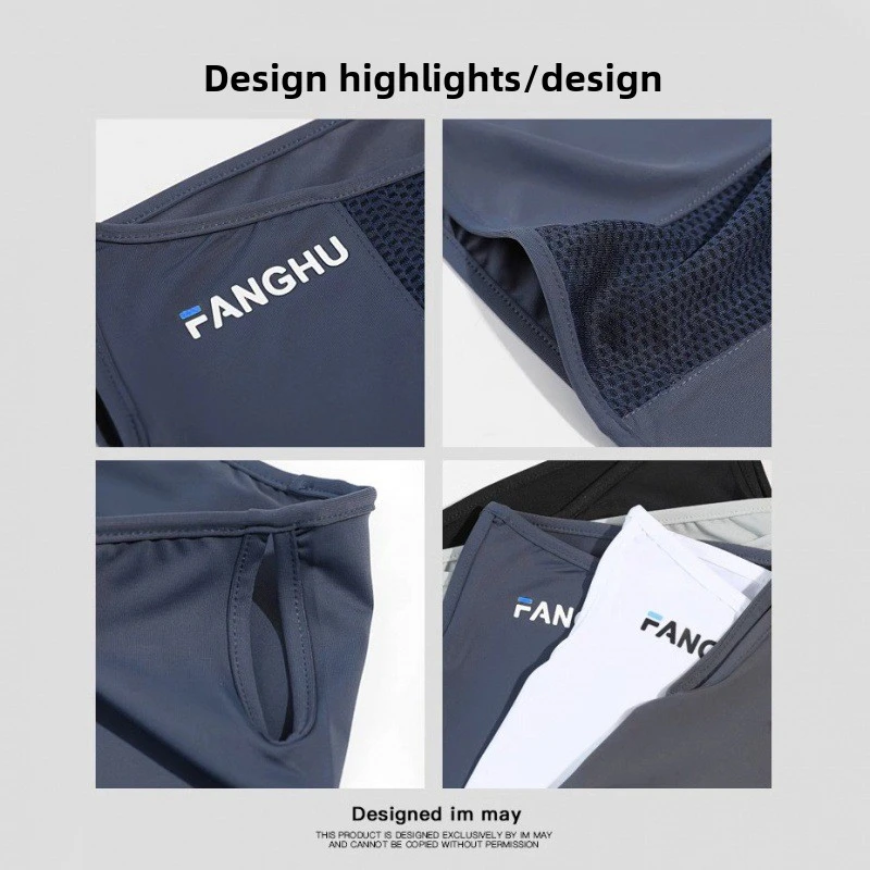 Sun Protection Mask Outdoor face mask anti UV men's outdoor golf sports cycling breathable neck protection summer thin design Riding