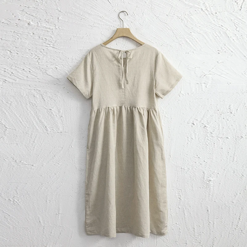 chinese dress ladies Rove Women's Linen Shirt Oversized