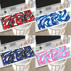 Art Mouse Pad Desk Pad Big Mouse Mat Fabric Table Mats Rubber Mat Personalized Black Mousepad Office Carpet for Computer Table