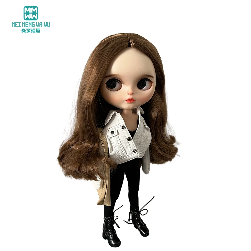Blyth Puppenkleidung Azon OB22 OB24 Modisches gestreiftes T-Shirt, Jeans, Paillettenrock, Spielzeug, Geschenk – Detail 12