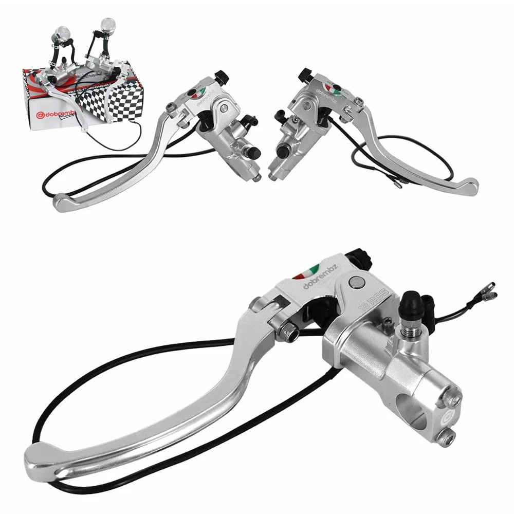 19RCS 22 мм гидравлический тормоз сцепления для мотоцикла, прямой нажимной насос, ручные аксессуары, модификация деталей, универсальный электроскутер, мотоцикл, внедорожник