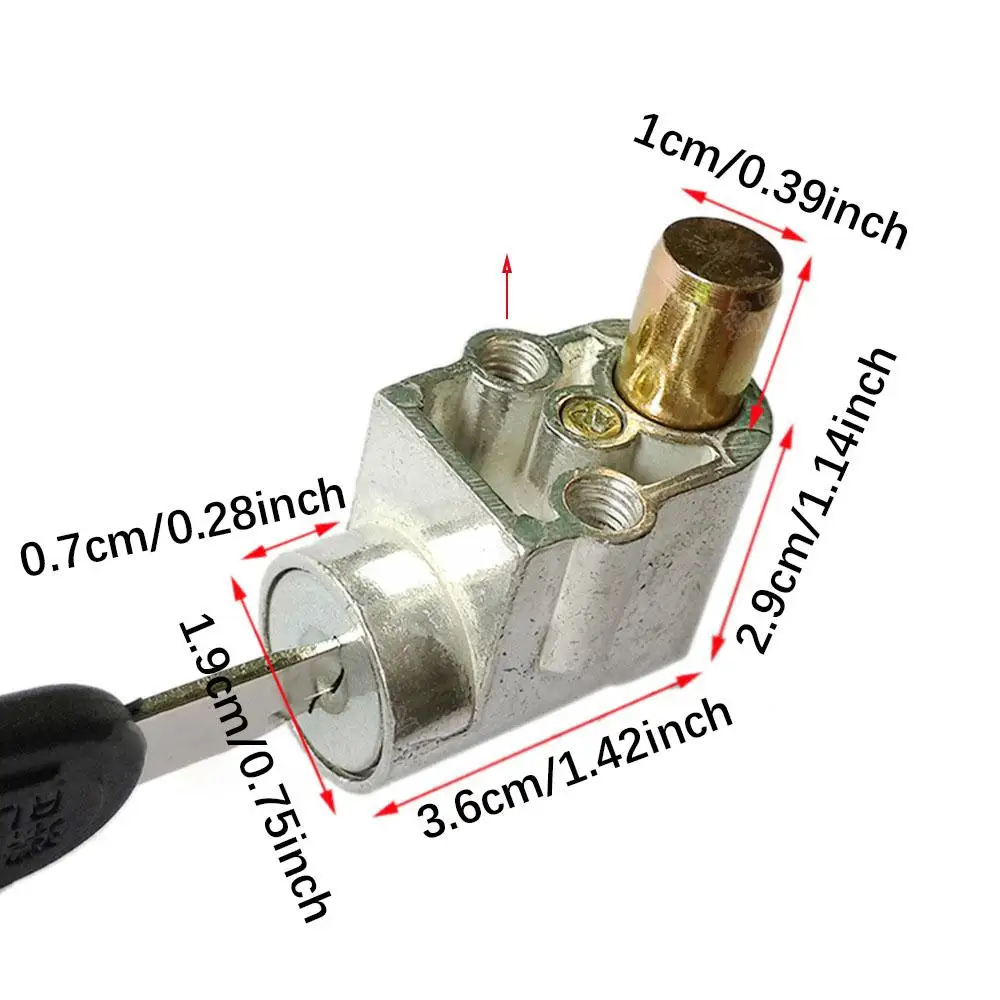 Electric Car Battery Box Lock Battery Cylinder Lock For Electrombile E Bike battery safety box lock