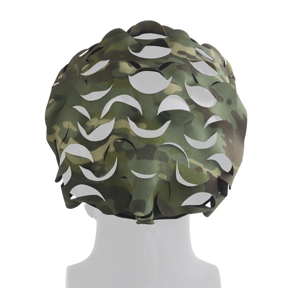 Sport Helmet Cover 3D Helmet Cloth Net Cover for Fast Hunting Airsoft Gillie Suits Accessories