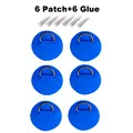 6 Blue 6 glue