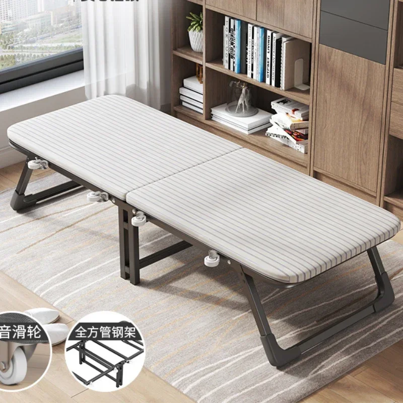 

AOLIVIYA Official Noon Folding Bed Office Single Home Lunch Break Bed for Lunch Break Simple Hard Board