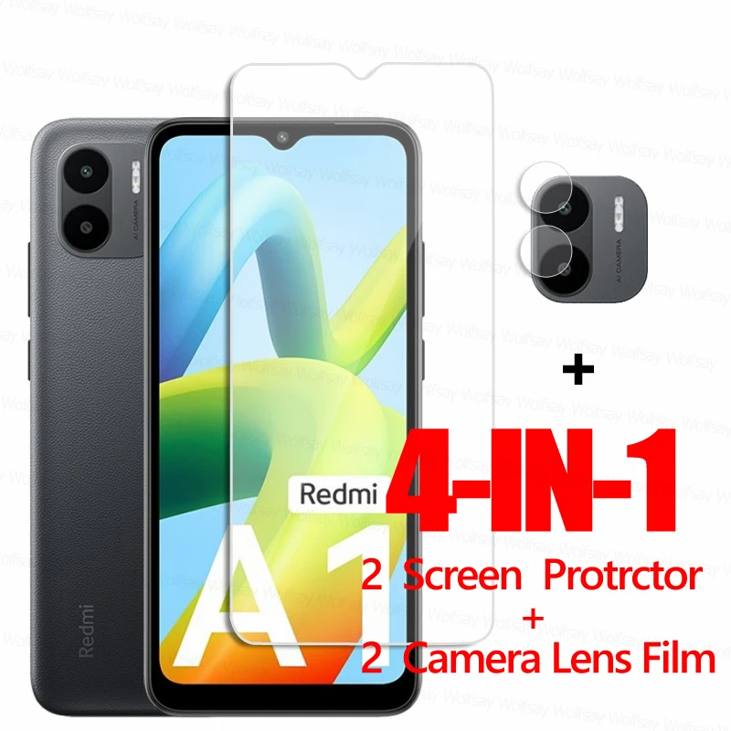 Vetro Per Xiaomi Redmi A1 Pellicola Protettiva Per Schermo In Vetro Xiaomi Redmi A1 A2 Plus Pellicola Protettiva Per Telefono In Vetro Temperato Xiaom