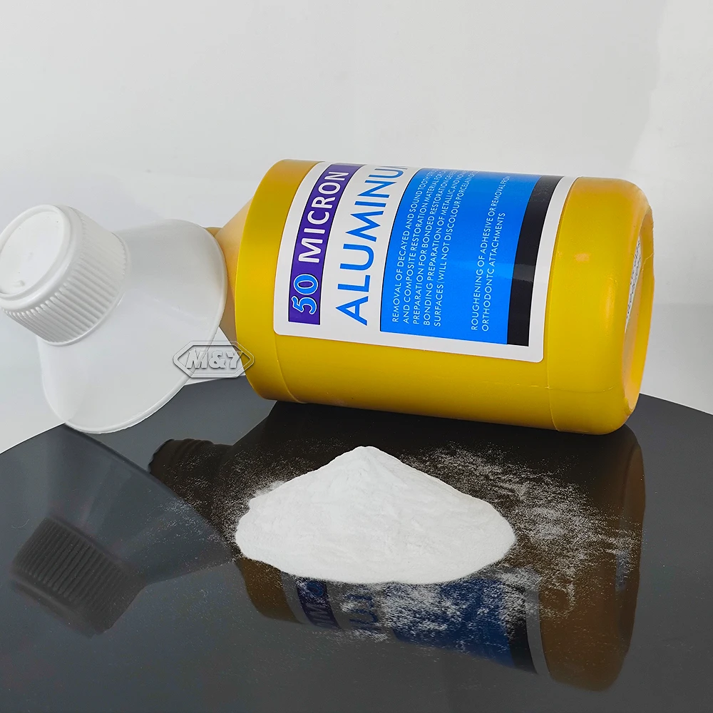 Dental Aluminum Oxide Power Sandblaster Orthodontic Specific Secondary Bonding 30UM 50UM 90UM Micron Roughening Treatment