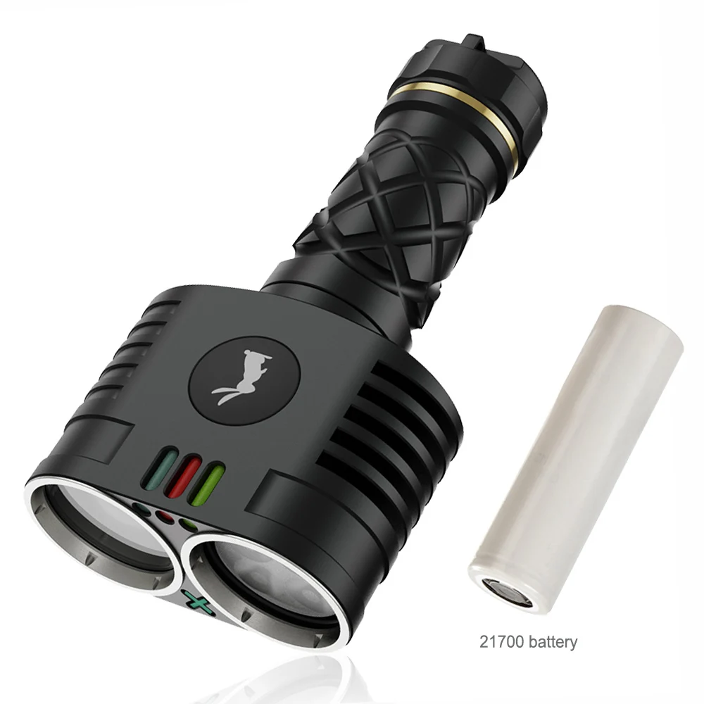 EDC LEP Flashlight Lumintop THOR 4 2800LM Rechargeable LED Torch Power Bank by 21700 Battery for