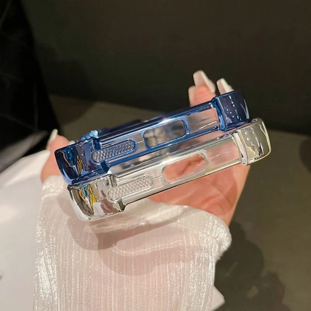 3D Love Transparent Protective Soft Shell with Clover Hand Rope