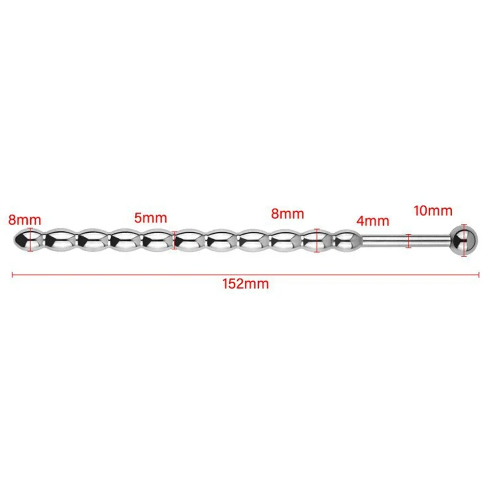 Urethral Dilator Stainless Steel Penis Plug Urethral Toys for Man Sounding Rod Urethral Dilator Penis Plugs Sex Toys for Men Mastrubator