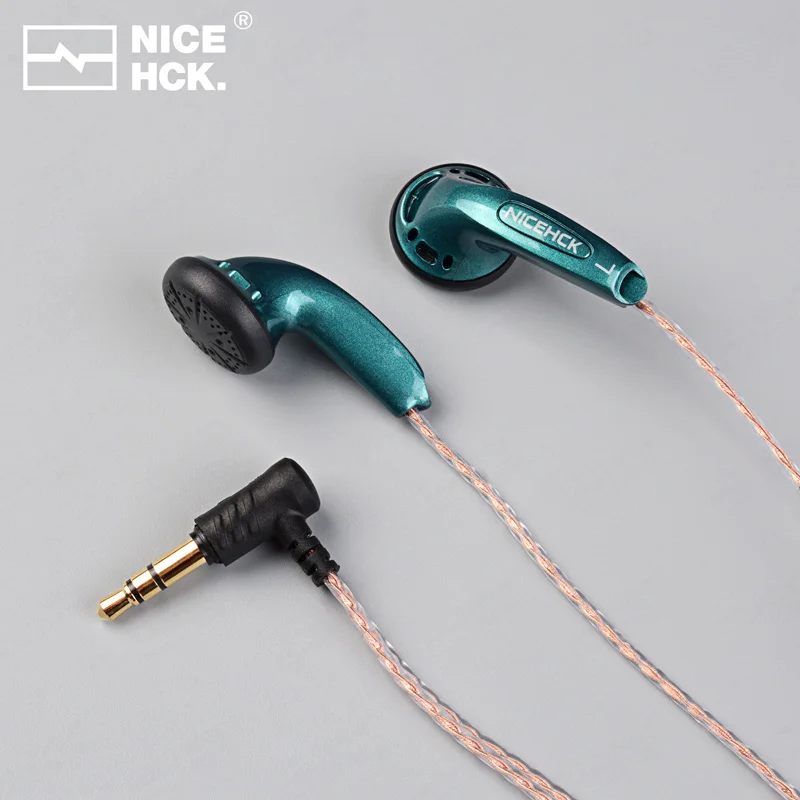 NiceHCK YD30 UV Varnish Surface 3.5mm HIFI Music Wired Earbud 15.4mm Dynamic HD Microphone Earphone for Gaming Meeting Vido EB2S 4