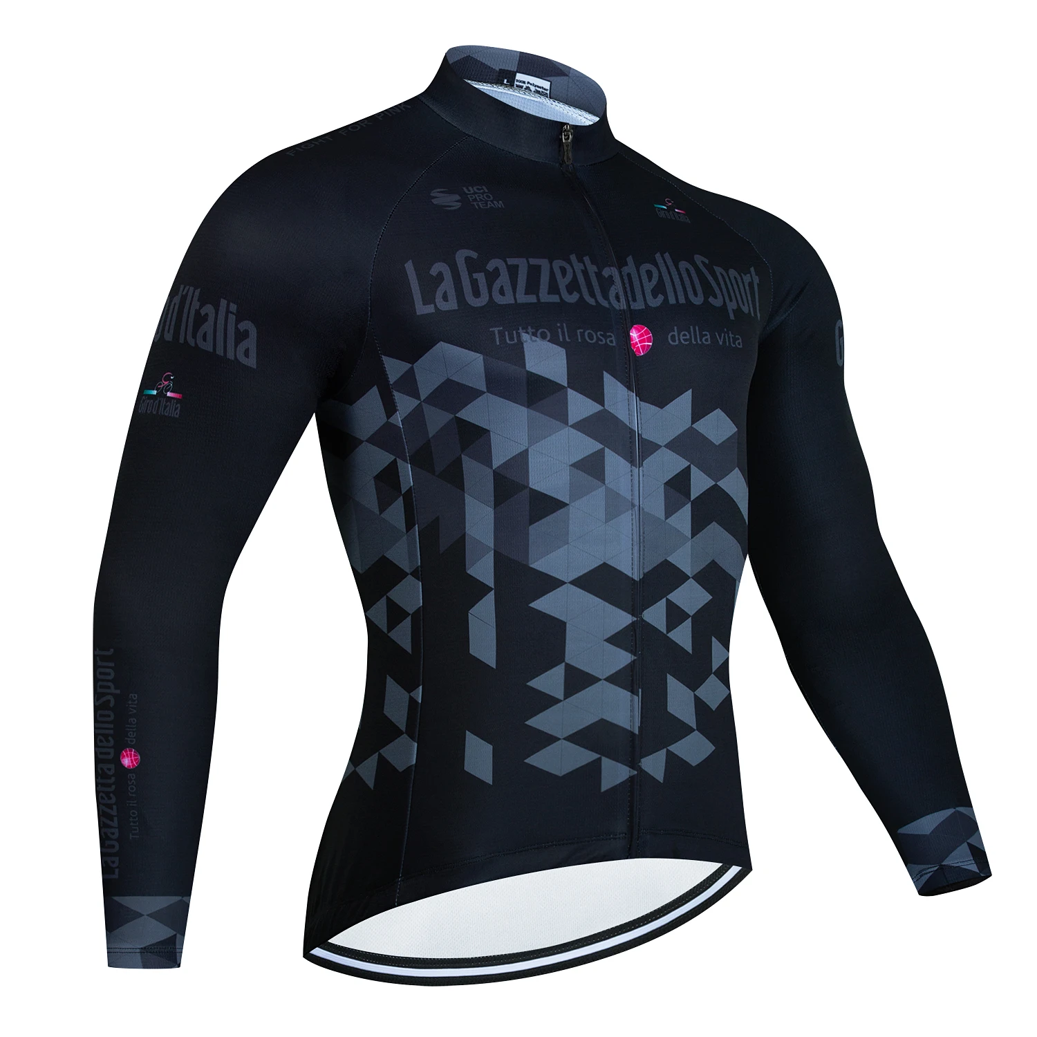 Tour De Giro D'ITALIA maillot De cyclisme à manches longues