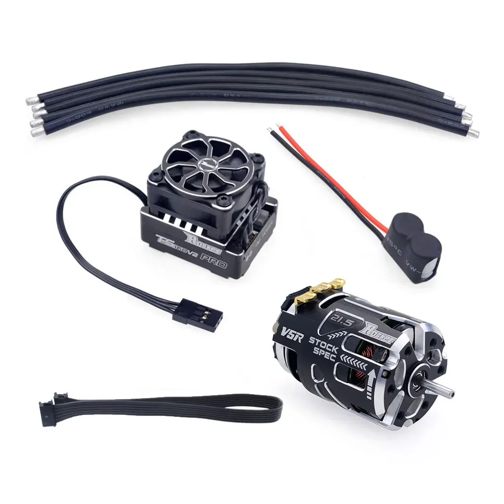Brushless motor 540 with 160A ESC sue for 4WD Remote Control car plastic vehicle 1-10 battery style RC car radio control