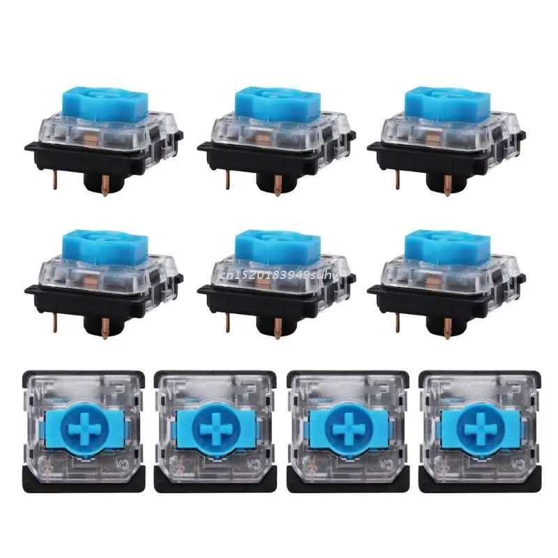 10Pcs Ultra-Slim Low Profile Gateron Switches for Customized Mechanical Keyboards