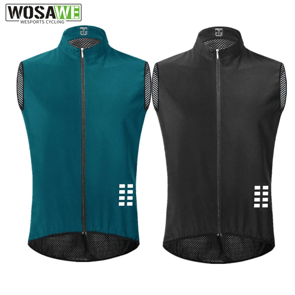 Acheter WOSAWE gilet de cyclisme vtt vélo équitation sport sans manches maillot coupe-vent Acheter WOSAWE gilet de cyclisme vtt vélo équitation sport sans manches maillot coupe-vent