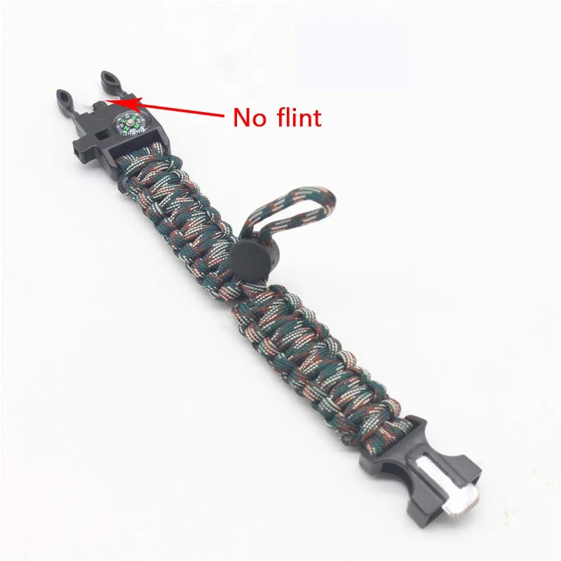 Outdoor Multi-Function Paracord Survival Bracelet - Ultimate Camping & Adventure Gear