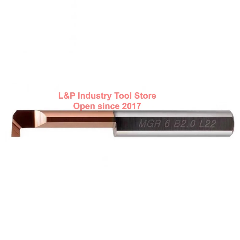 Mini Hartmetall Hartmetall Cutter Kopf Langweilig CNC Zubehör Loch MGL MGR4B0.5L1 3/5/6/7/8/10mm Router Bit Nut Werkzeug Flöte Messer – Detail 13