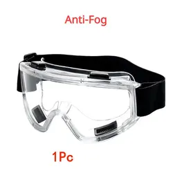 Enhanced Safety Antifog Protective Work Glasses - Industrial - Grade Anti - Splash, Wind - Proof, Clear Goggles (Clear -1Pc)