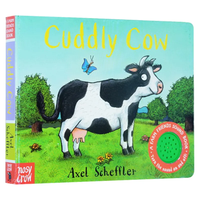 

Cuddly Cow A Farm Friends Sound Book, Axel Scheffler, Baby Children's books aged 1 2 3, English picture book, 9780763693251