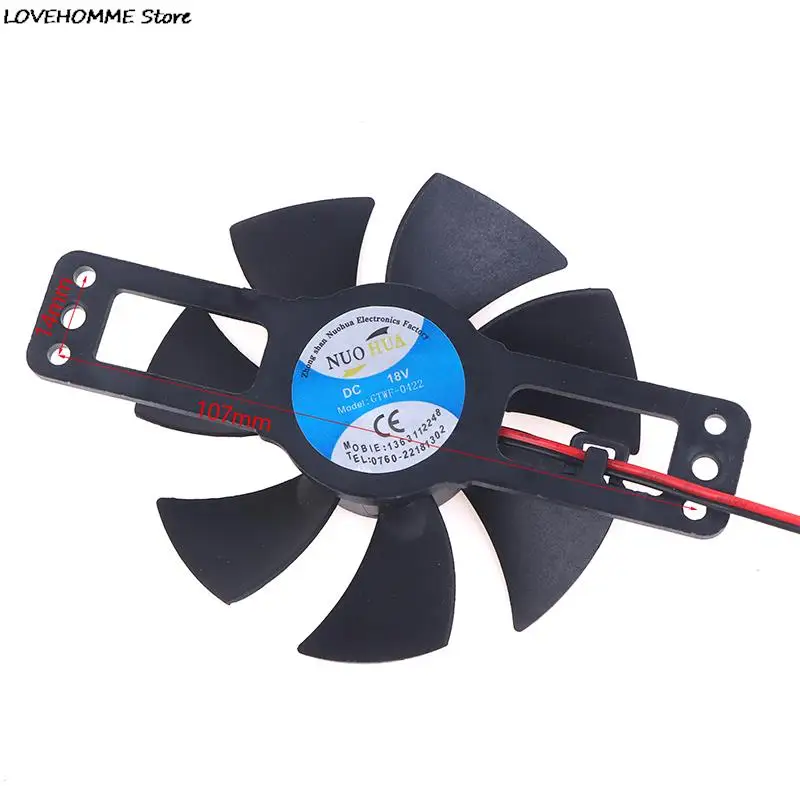 High Quality Small Section New Induction Cooker 85MM 18V Cooling Fan