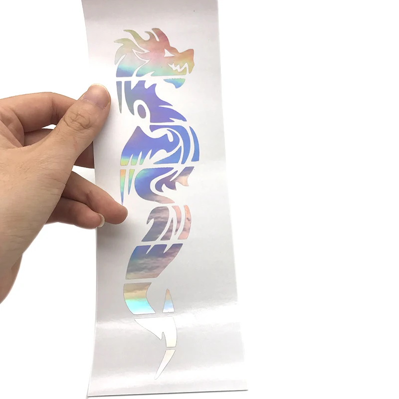 Dragon Guitar Inlay Stickers - Symmetrical BL Design Bass & Guitar Decals