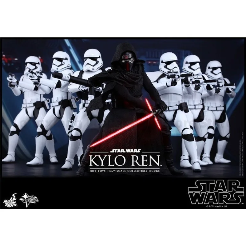 재고 있음 HT HotToys 1/6 MMS320 스타워즈 7 카일로 렌 1.0 가동식 모델 선물 컬렉션