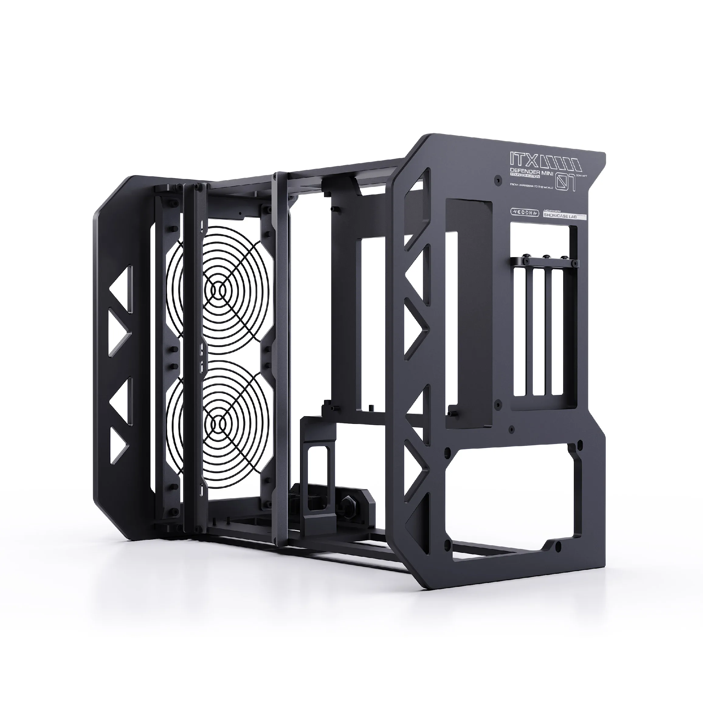 고성능 Open Defender Mini 01 데스크탑 컴퓨터 섀시 ITX 섀시