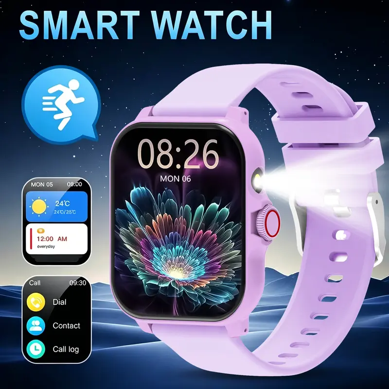 2026 New Smartwatch,Wireless Calling,Multiple Sports Modes,Sedentary Reminder, Calculator,Full Touch HD Screen,Custom Dial Wallpaper,For Android & Ios, Ideal As A Gift - Image 9