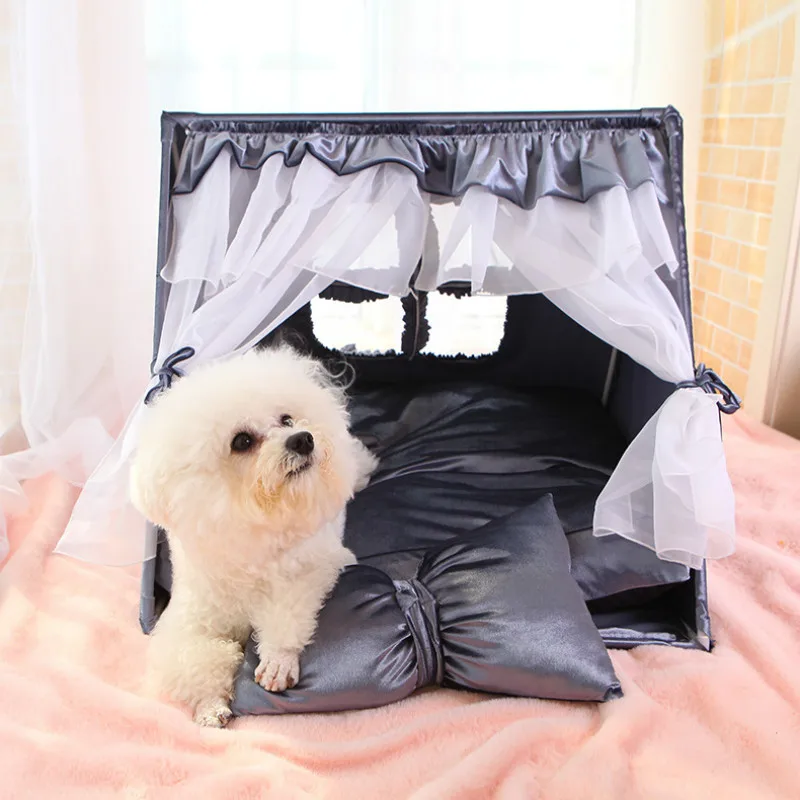 Dog Cave Small Dogs Cave Bed Small Dogs Tent Dog Pet Beds Dog
