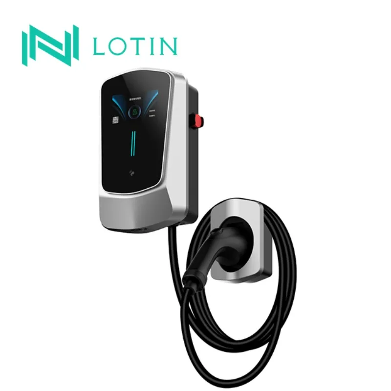 

32A EV Charging Station Wallbox Type 1 Type 2 Socket OCPP Potable Level 2 3 Phase 3phase Type2 Cable EV Charger for Electric Car