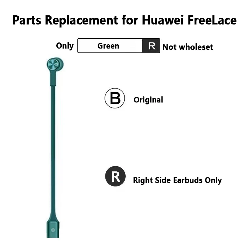 Original Left or Right Parts For HUAWEI FreeLace Wireless Neckband