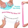 Slime Set with 4-Pack Butter Slimes Soft Slime Toys Safe Color Toys Super Soft and Non-Stick DIY Surprise Slimes 4