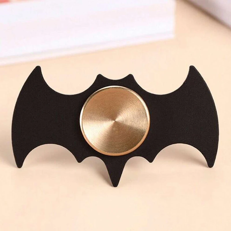 Bat Shaped Metal Fidget Spinner - High Quality Stress and Anxiety Relief Gadget