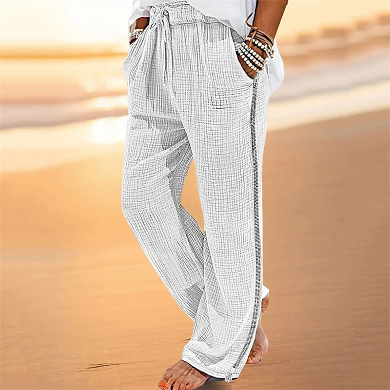 Calça Masculina De Linho Runcati - Conforto E Estilo Para O Verão
