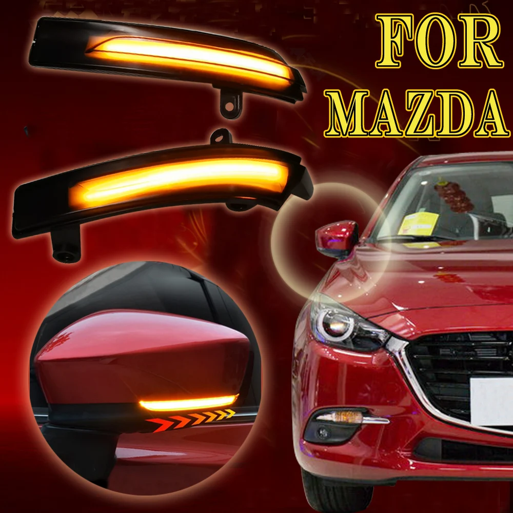 LED Dynamic Turn Signal Blinker Sequential Side Mirror Indicator Light