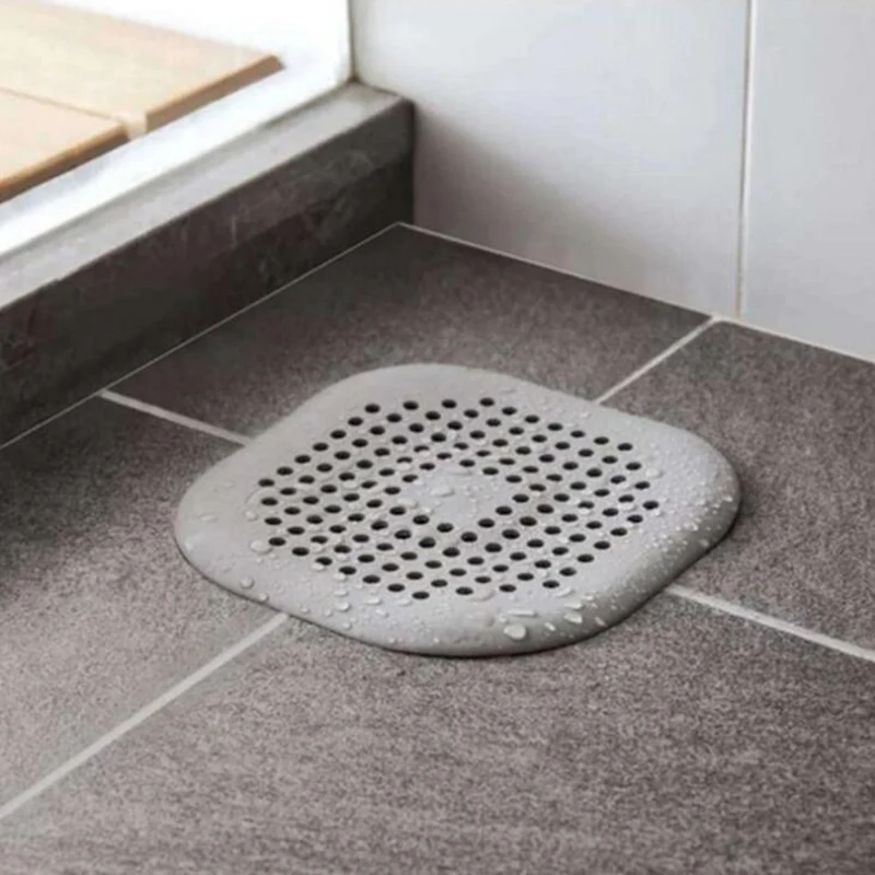 Shower Drain Silicone Kitchen Sink Filter Hair Stopper Catcher Filter Bathroom Accessories Bathtub Strainer Sewer Outfall sink filter shower drain catcher hair drain catcher hair drain filter floor drain hair filter floor drain hair catcher drain hair catcher sink strainer