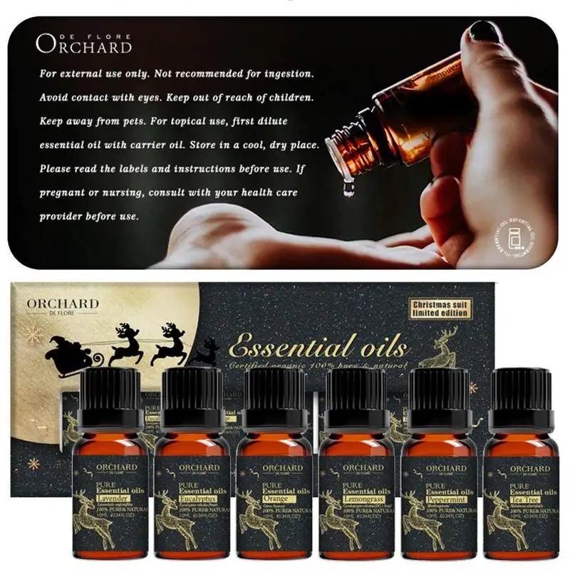 Use Essential Oils Candle Making  Set Essential Oils Diffuser - 6 Set 10ml  Bathroom - Aliexpress