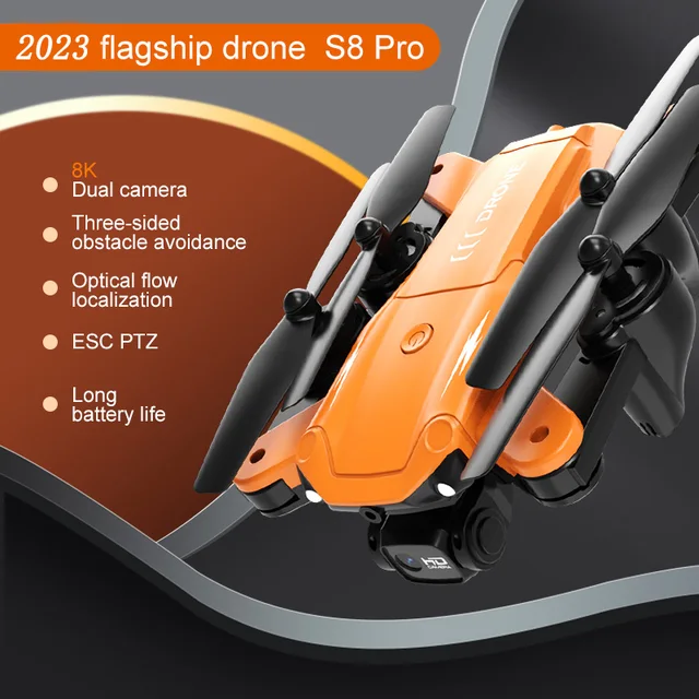HDRC S8Pro Drone 8K 5G GPS Professional High Definition Aerial