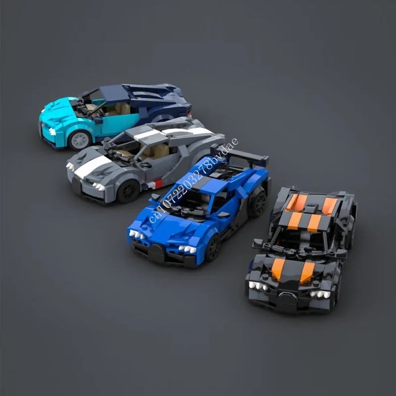 

1419 шт. MOC скоростные чемпионы, суперспортивные гоночные автомобили, модель, строительные блоки, кирпичи, технология «сделай сам», креативная сборка, детские игрушки, подарок