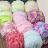 100g Colorful Dyed Fur Thread, DIY Hand Woven Faux Mink Fur Hat, Scarf, Bag, Soft and Close Fitting Winter Warmth Artifact 2