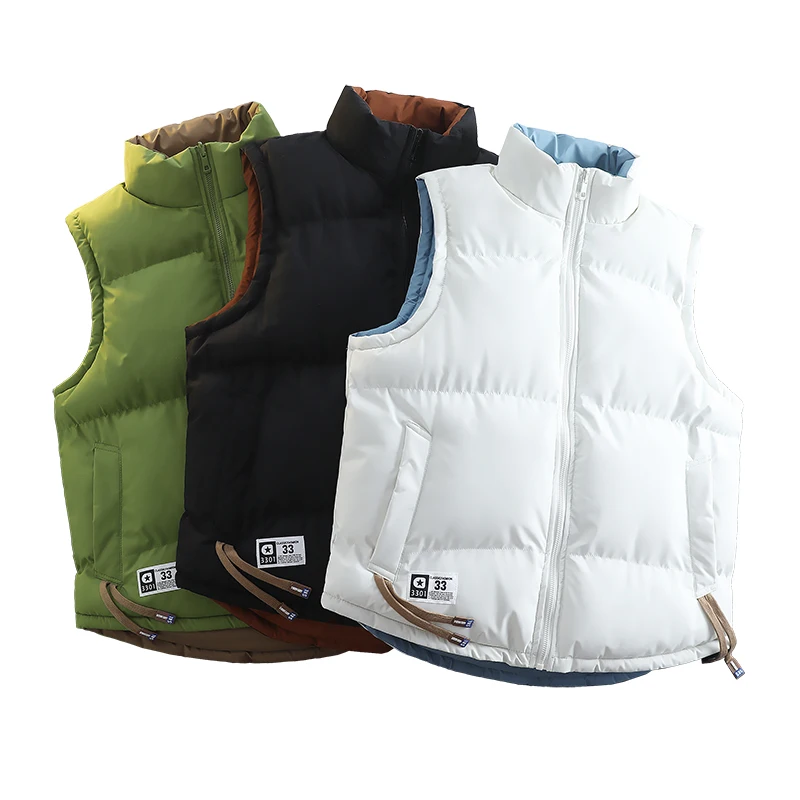 Gilet pêche coupe-vent réversible pour couple - Veste technique homme - Vêtement pêche polyvalent