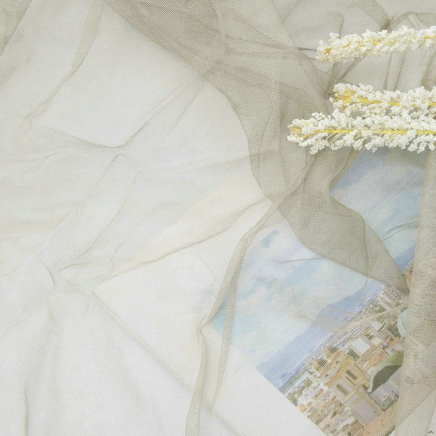 Silver Fiber Stretchable Fabric Radiation Protection Material Silver Conductive Fabric EMF Blocking For Mosquito Net