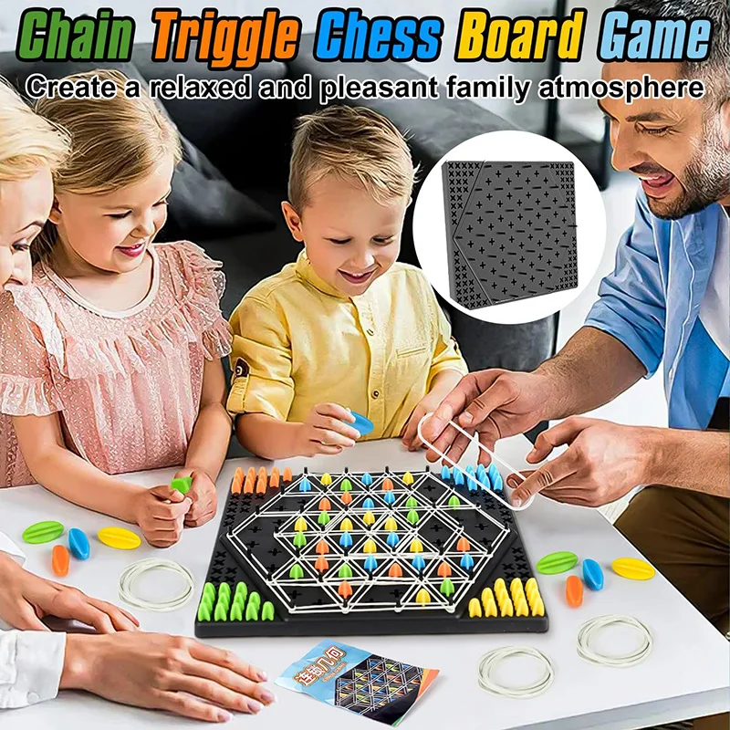 Board Game Board Game Toy Chain Chess Desktop Games Family Gathering Interactive Games