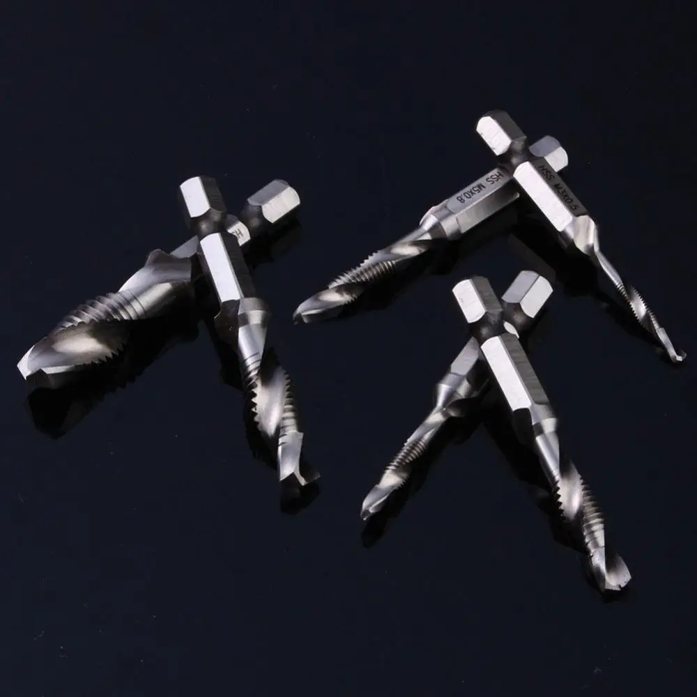 Drill Bit Set Metric 1/4 Inch Hex Shank M3-M10