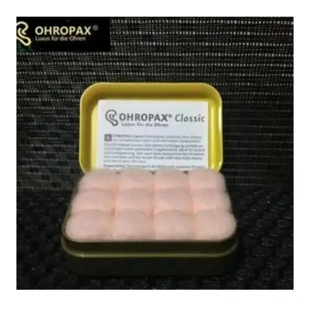6pairs Original Ohropax Classic Wax Earplugs Comfortable Wax Ear Plugs Traval Sleeping Noise Reduction Earplugs 2